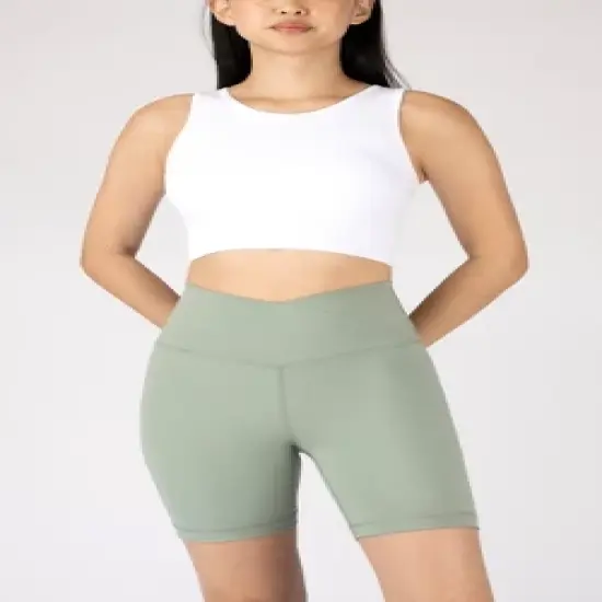 90 Degree Womens 2 Pack Seamless Fine Line Mesh Paneled Bra Tank image {3}