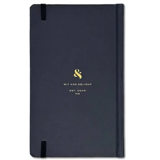 Wit & Delight 2024 Skinny Planner 7.875"x4.875" Black image {7}