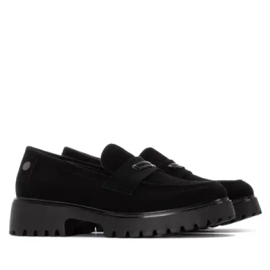 Refresh shoes Women's suede moccasins 173012 image {4}