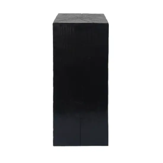 Christopher Knight Home Sinestrea Modern Patio Square-Column Lightweight Concrete End Table image {3}