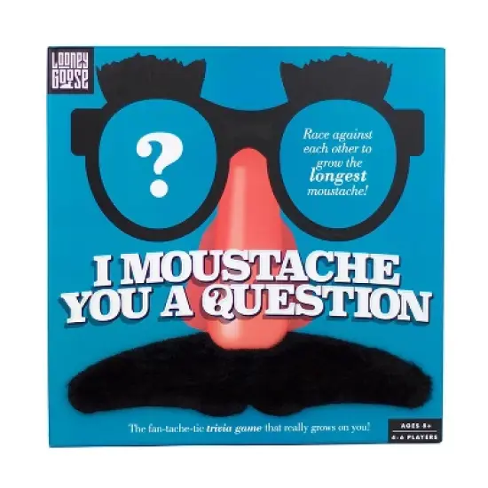 Professor Puzzle I Moustache You A Question Party Game image {5}