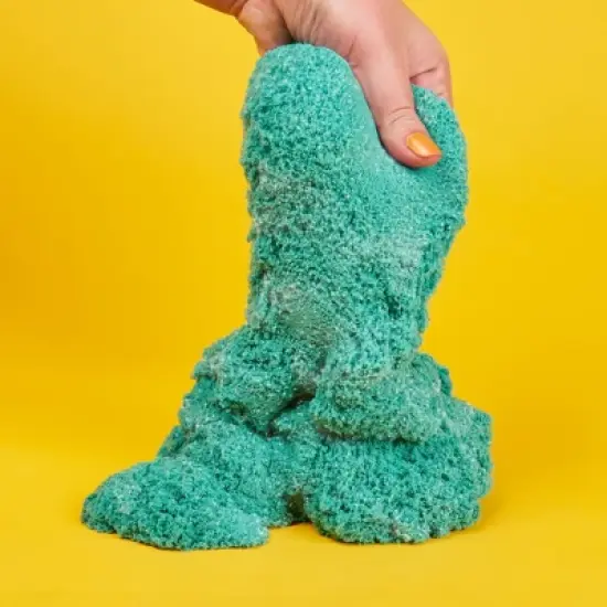Kinetic Sand 2lb Twinkly Teal Shimmer Sand image {2}