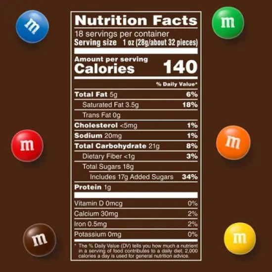 M&M's Family Size Milk Chocolate Candy - 18oz image {8}