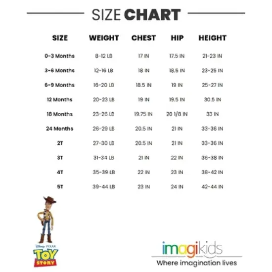 Disney Pixar Toy Story Woody Zip Up Costume Coverall Toddler image {6}