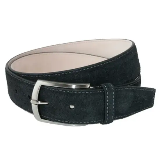 CrookhornDavis Men's Monza Suede Belt with Contrast Stitch image {4}