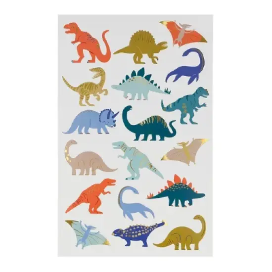 Meri Meri Dinosaurs Tattoo Sheets (Pack of 2) image {1}