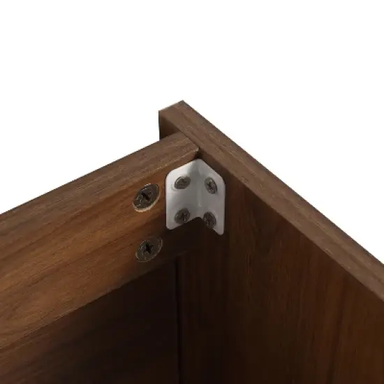 Freestanding Bathroom Vanity with Single Sink and Soft Close Door - ModernLuxe image {10}