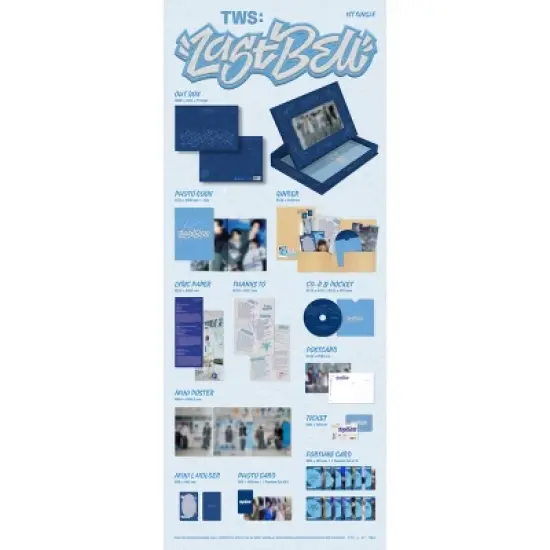 TWS - TWS 1st Single 'Last Bell' (Target Exclusive, CD) image {1}