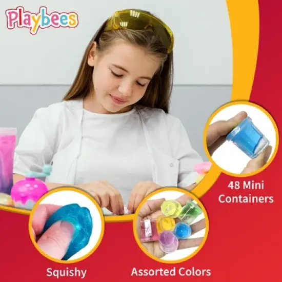 Playbees Glitter Mini Putty 48PK image {4}