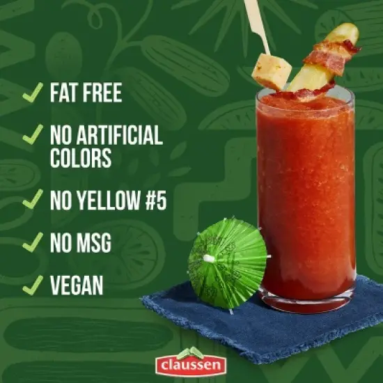 Claussen Kosher Dill Pickle Spears - 64 fl oz image {7}