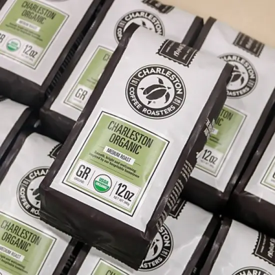 Charleston Coffee Roasters Charleston Organic Medium Roast Ground Coffee - 12oz image {5}