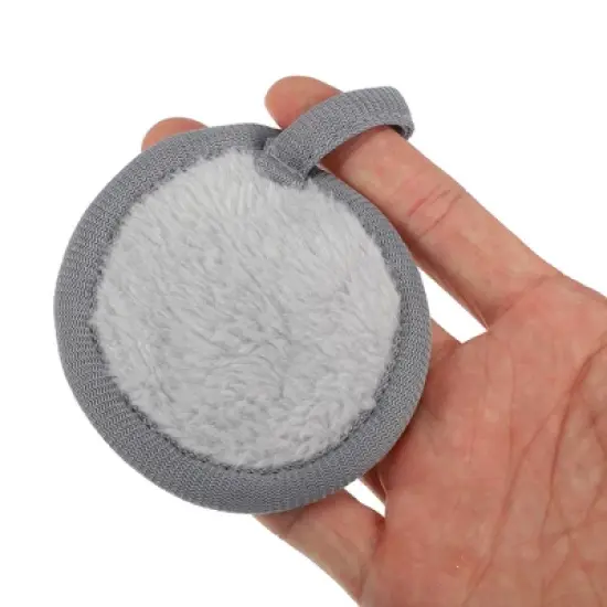 Unique Bargains Soft Flannel Pads Reusable Makeup Remover Eco Pads Facial Make Up Cleansing Removal for Most Skin Types 3 Pcs image {4}