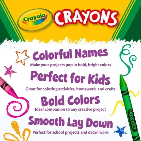 Crayola 2 Packs of 64ct Ultra Clean Washable Crayons Bulk 128ct, Art Classroom Must Haves for Teachers, Kids School Supplies image {5}