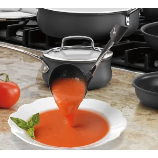 Cuisinart 7pc Stainless Steel Crock and Barrel Handle Tools Set: Kitchen Utensil Set, Dishwasher-Safe, Adult Use image {3}