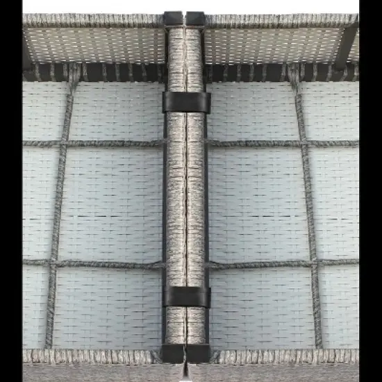 FIONECA Fully Assembled 4-Piece Wicker Patio Sofa Set with Cushions, Outdoor Conversation Seating Group for Backyard & Garden image {5}