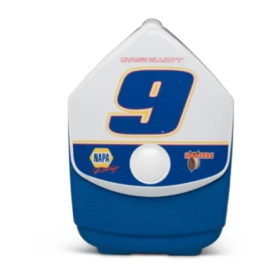 Igloo Playmate Pal Nascar Chase Elliot 7qt Cooler - Blue image {4}