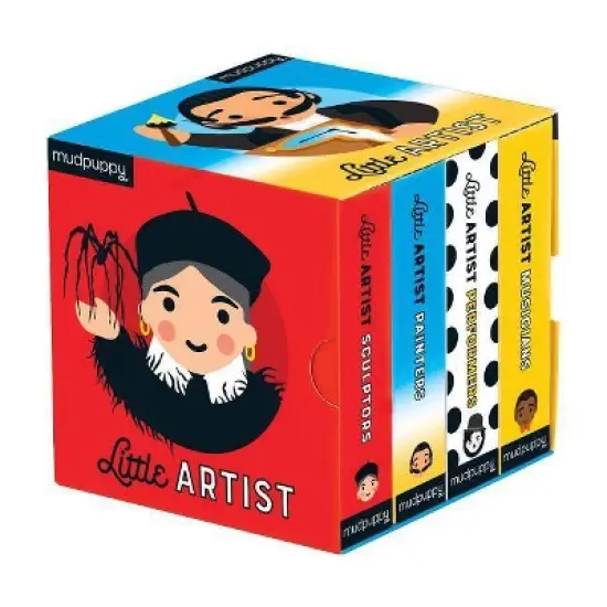 Little Artist Board Book Set - by  Mudpuppy & Emily Kleinman (Hardcover) image {1}