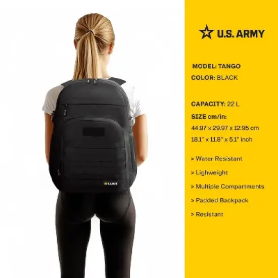 U.S. Army 22L TANGO Tactical Laptop Backpack image {2}