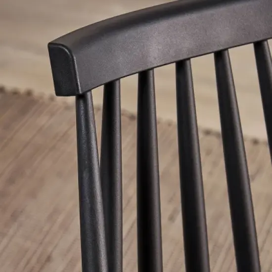 Set of 2 Dunsmuir Farmhouse Spindle-Back Dining Chairs - Christopher Knight Home image {2}