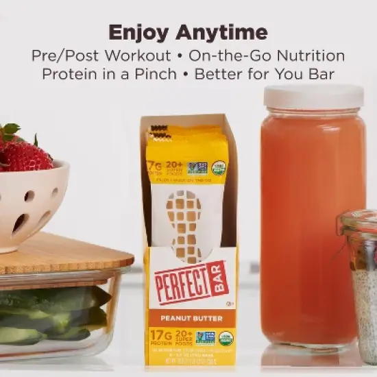 Perfect Bar Organic Peanut Butter Bar - 2.5oz image {6}