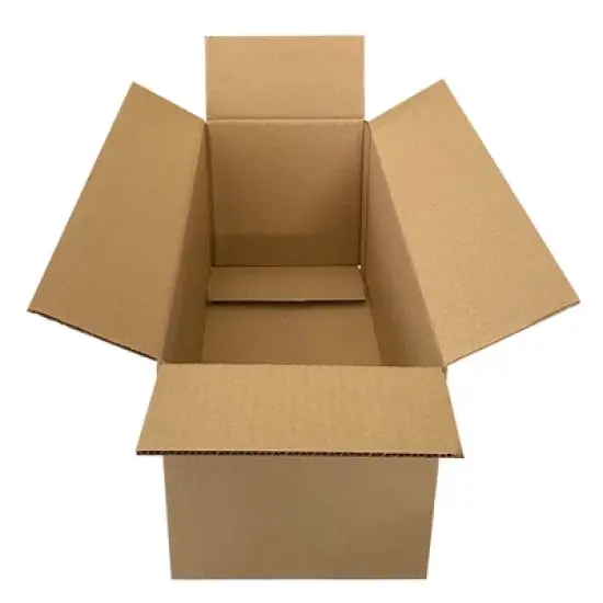 UOFFICE Pack of 25 Long Corrugated Boxes 12" x 6" x 6" Cardboard Shipping Boxes image {3}