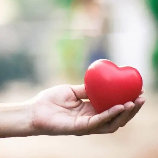 Neliblu 3" Valentines Day Hearts Smile Face Squeeze Stress Relief Heart Shape Stress Ball, Red 12-Pack image {3}