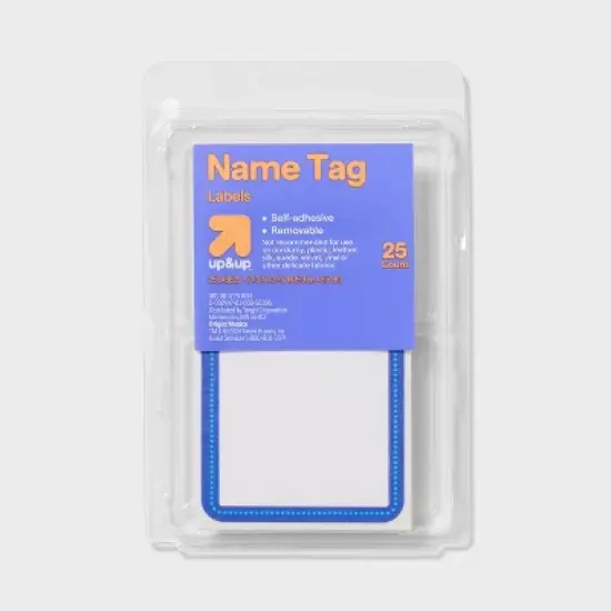 25ct Name Tags - up&up&trade; image {4}