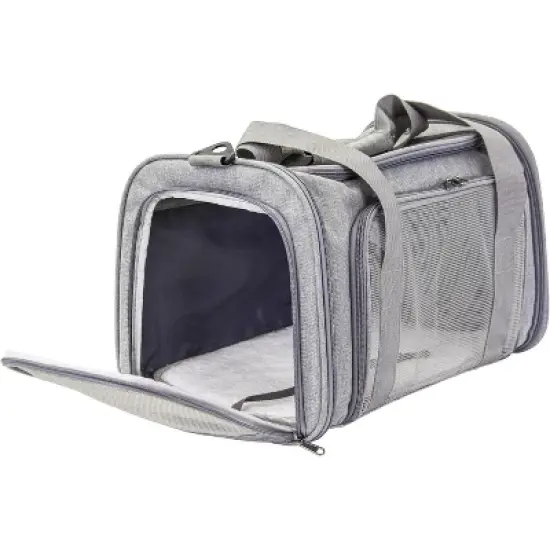 dbest products Pet Smart Cart Carrier Sport Soft Sided Collapsible Folding Travel Bag For Dogs Cats Airline Approved - 11 x 16 inch image {5}