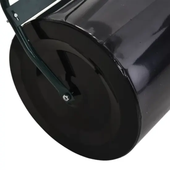 Outsunny 20-Inch Push/Tow Behind Lawn Roller Filled with 16 Gal Water or Sand, Perfect for Flattening Sod in the Garden image {7}