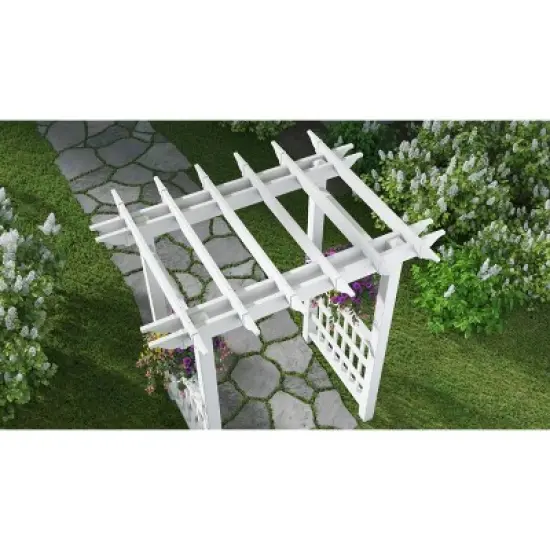 Springport 7.5' Outdoor Arbor - Vita image {1}