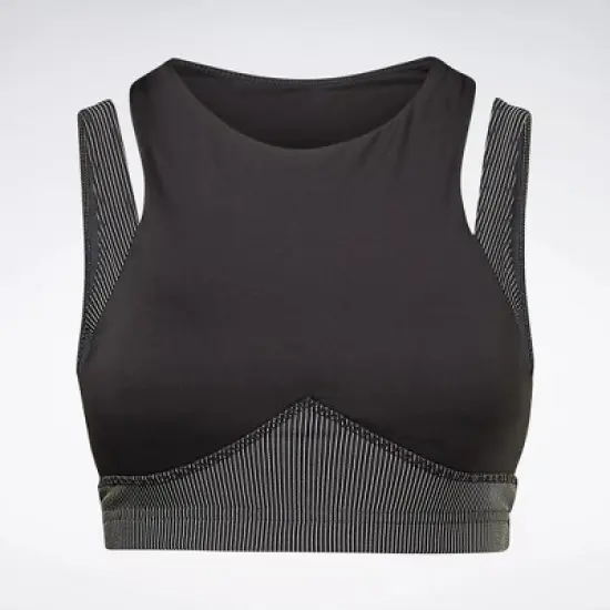 Reebok Studio Layered Bra Top Womens Athletic Tank Tops image {5}