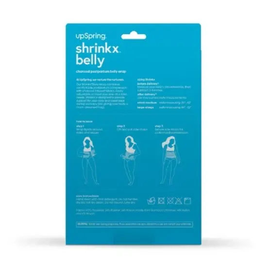Upspring Shrinkx Postpartum Belly Wrap with Bamboo Charcoal Fiber image {5}