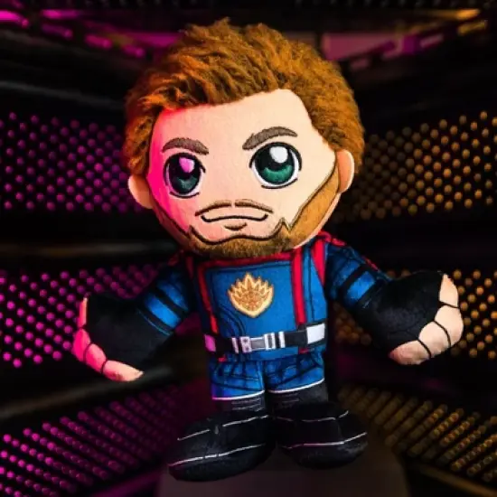 Bleacher Creatures Marvel Star Lord 8" Kuricha Sitting Plush image {5}