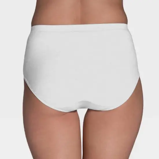 Fruit of the Loom Women's 10pk Cotton Briefs - White image {2}