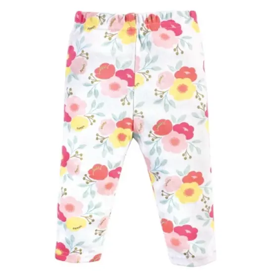 Little Treasure Baby Girl Cotton Bodysuit, Pant and Shoe 3pc Set, Sunshine image {2}