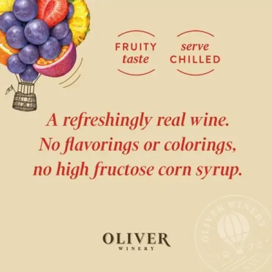 Oliver Sangria Wine - 1.5L image {5}