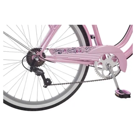Schwinn Women's Lulu 26" Cruiser Bike - Pink/White image {5}