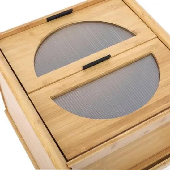 Aash  2 Drawers Environmentally Friendly Pale Yellow Finish Accent Nightstand With Storage- The Pop Maison image {5}