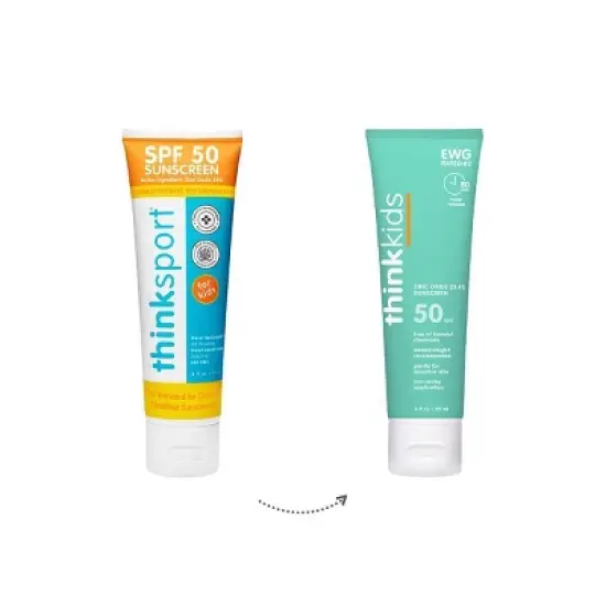 Thinksport Mineral Kids Sunscreen Lotion - SPF 50 image {1}