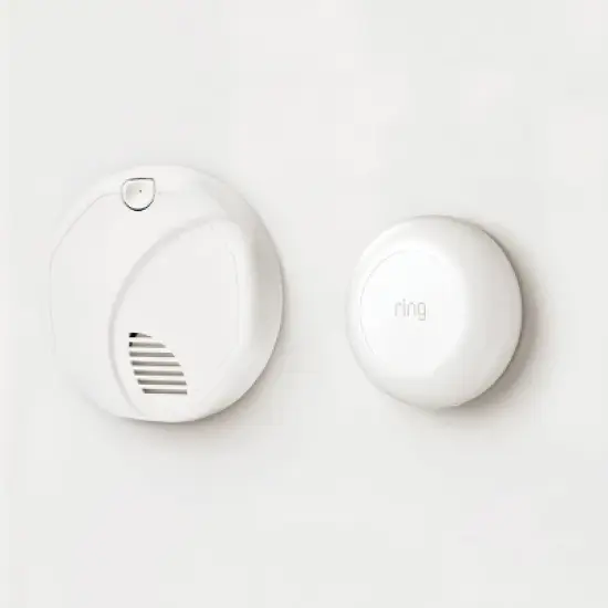 Ring Alarm Smoke and CO Listener 2pk: Controlled by Smartphone App, Battery Operated image {1}