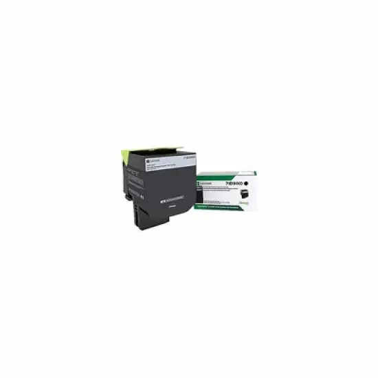 Lexmark Original High Yield Laser Toner Cartridge Black 1 Each 71B1HK0 image {3}