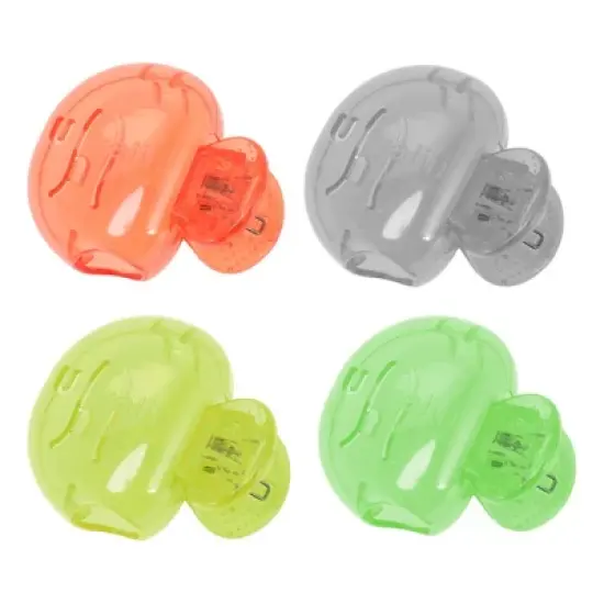 Unique Bargains Fish-shaped Toothbrush Covers 4 Pcs image {12}