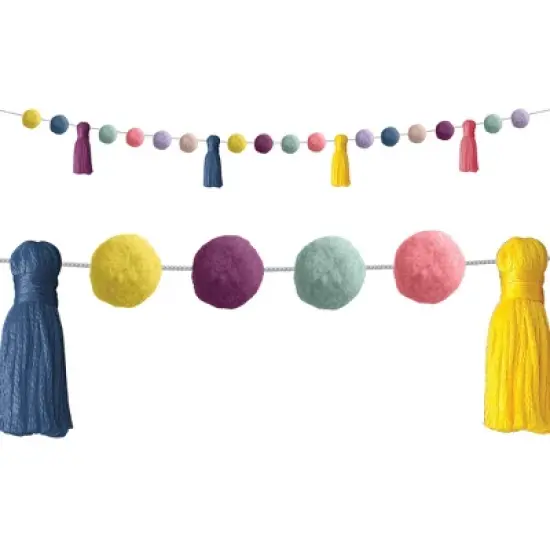 Teacher Created Resources&reg; Pom-Poms and Tassels Garland image {2}