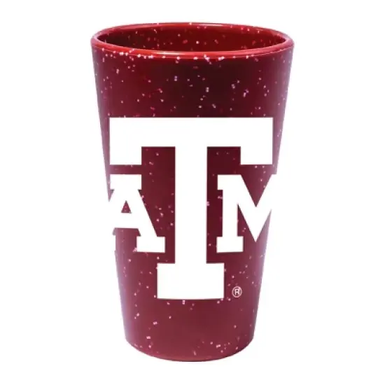 NCAA Texas A&M Aggies Silicone Pint Glass - 16oz: Multicolor Drinkware, 1 Piece image {3}