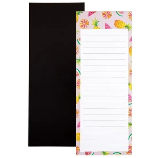 Juvale 6-Pack Magnetic Grocery List Pad for Fridge- Cute Shopping List Paper Note Pads for Refrigerator (6 Fruit Designs) image {5}