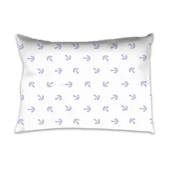 Bacati - Little Sailor Blue Navy 3 pc Toddler Sheet set image {3}