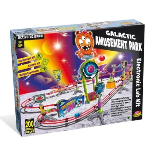 Small World Toys Galactic Amusement Park Active Science Electronic Lab Kit image {1}