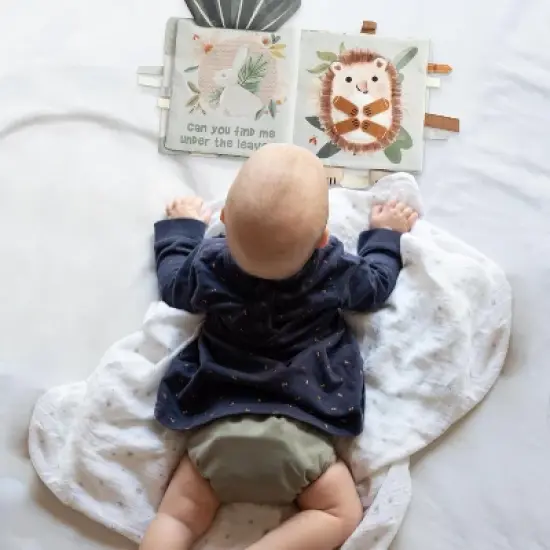 Soft Baby Book with Touch and Feel Pages - The Perfect Christmas Toy for Baby Showers Or as a Newborn / Infant Gift image {2}