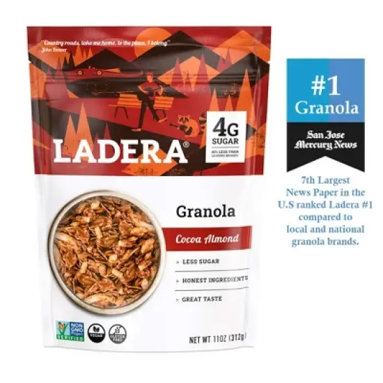 Ladera Granola Almond Cocoa - Case of 6 - 11 OZ image {3}