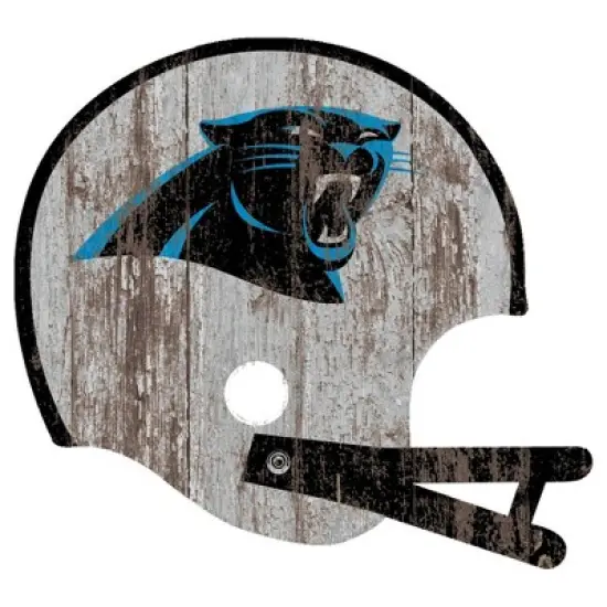 NFL Fan Creations Distressed Helmet Cutout Sign image {3}